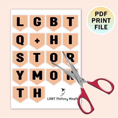 LGBTQ History Month LGBT Pride Month 25 Elementary - Etsy