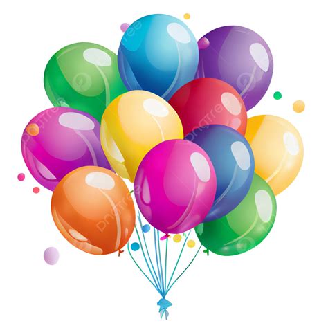 Free Birthday Balloons Transparent Background, Download Free Birthday Balloons Transparent ...