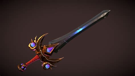 Stylized Sword - 3D model by Elzewire [7f15af1] - Sketchfab