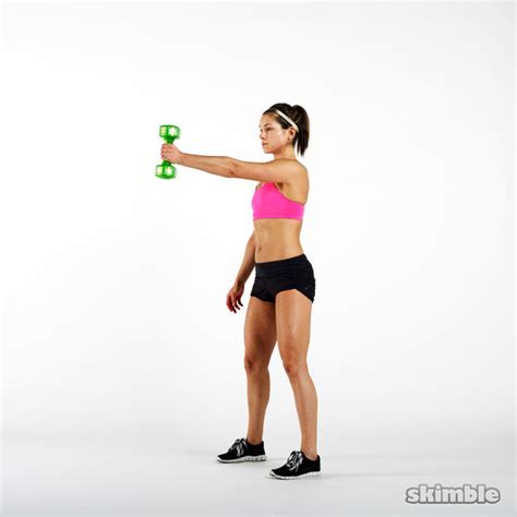 Single Arm Dumbbell Swings - Exercise How-to - Skimble