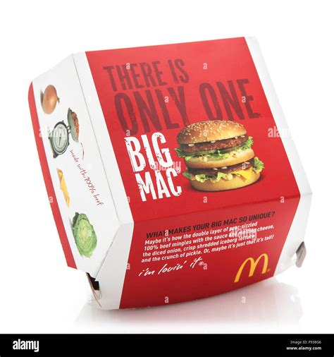 Big Mac Box With McDonald's Logo, French Fries And Soft, 57% OFF