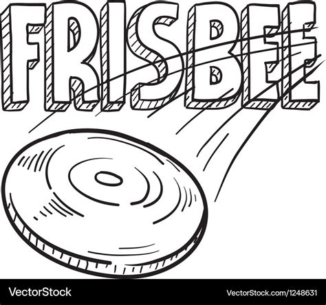 Frisbee Clipart Black And White