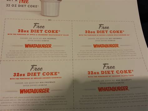 Whataburger Coupons 2025 Barcode - Coreen Valerye