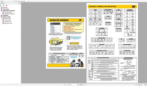 CAT Generator 9.65MB Full Models 10.2003 - 08.2020 Updated Electric Schematics EN PDF DVD | Auto ...