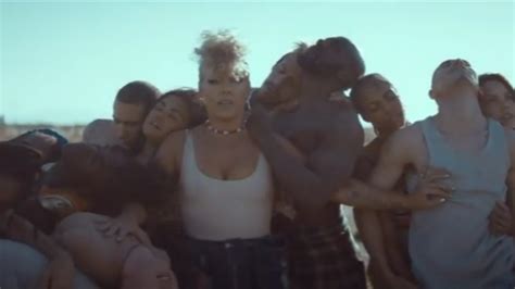 Pink Makes Powerful Statement in Political 'What About Us' Music Video ...