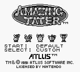 Amazing Tater (game boy) - Research and custom levels
