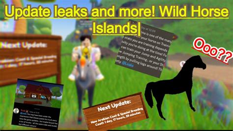 Update leaks|| And More! Wild Horse Islands|| Roblox - YouTube