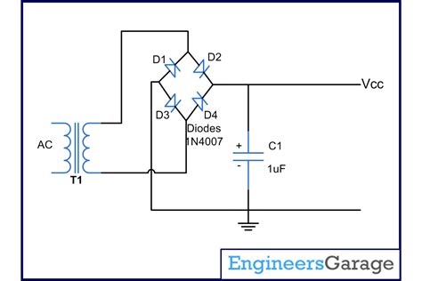 Power Rectifier Circuit Diagram