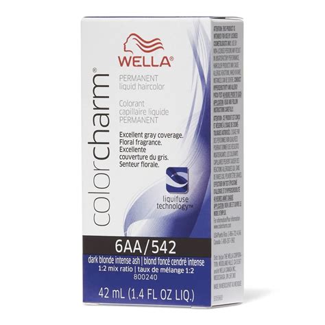 Wella Color Charm 6AA/542 Ash Blonde 1.4 Oz. - Walmart.com