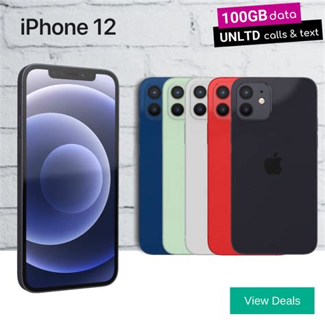 Best iPhone 12 5G Data Deals - Cheapest Monthly Contract Prices ...