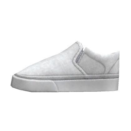 Canvas Shoes - White - Roblox