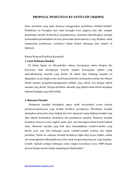 Contoh Asumsi Penelitian Dalam Skripsi Dunia Sosial - Riset