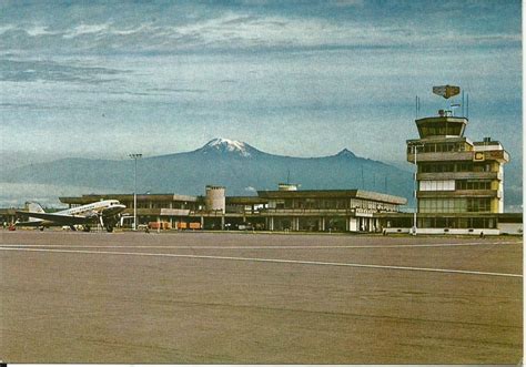 Arusha Airport & background Mt Kilimanjaro Tanganyika Out Of Africa ...