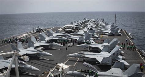 US keeps Navy aircraft carrier in Persian Gulf as Iran tensions rise ...