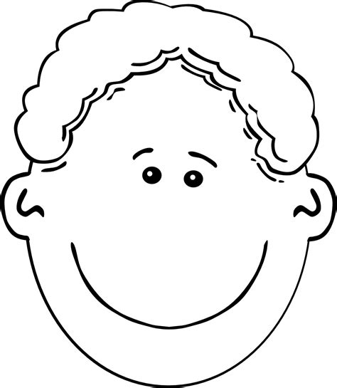 Free Black And White Cartoon Face, Download Free Black And White Cartoon Face png images, Free ...