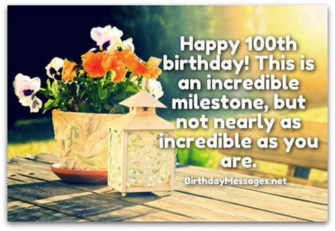 100th Birthday Wishes to Mark a Major Milestone: Turning 100