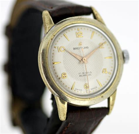 Currently at the #Catawiki auctions: Breitling Vintage - Mens Wristwatch - 1945 | Wristwatch men ...