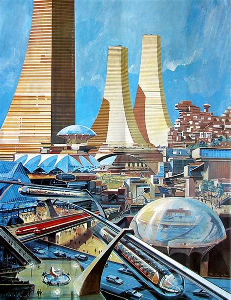 Futuristic Skyscrapers by Klaus Bürgle