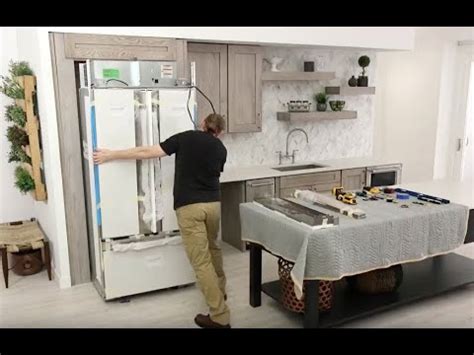 Built in refrigerator Installation Guide Full Video - YouTube