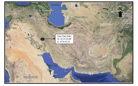 Chia Sabz archaeological site location in Iran. | Download Scientific Diagram