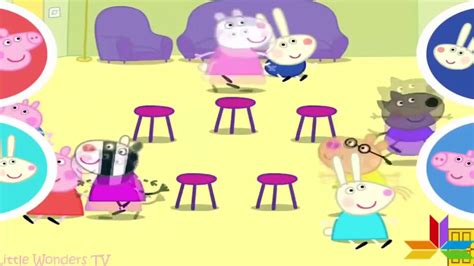 Peppa Pigs Party Time – Musical Chairs ☀ Peppa Pig Musical Chairs ☀ ...