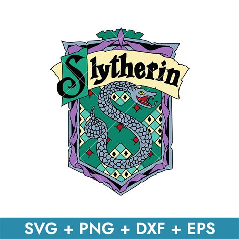 Slytherin House Crest Printable