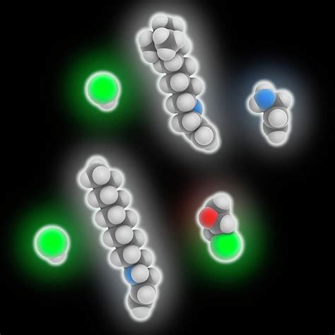 Colesevelam Hydrochloride Drug Molecule Photograph by Laguna Design/science Photo Library - Fine ...