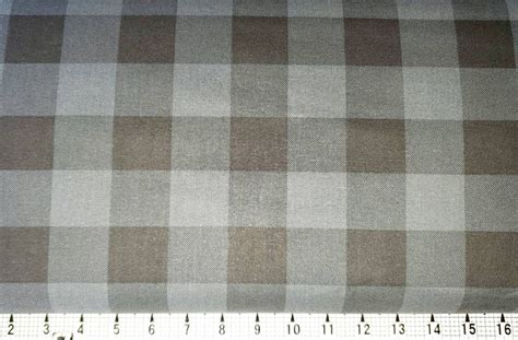 Classics Buffalo Plaid Gray/black Fabric by the Yard/piece - Etsy