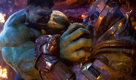 'Avengers: Endgame' Concept Art Reveals Hulk Vs. Thanos Rematch