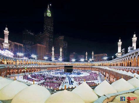 Hajj Kaaba At Night HD Wallpaper | God Wallpaper