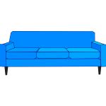 Furniture in living room | Free SVG
