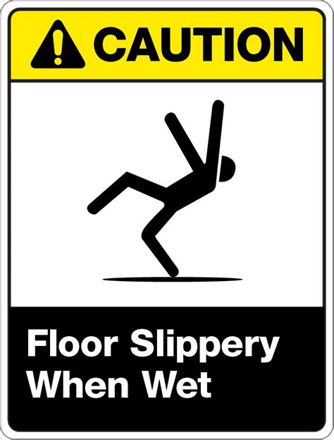 Caution Slippery When Wet - PHS Safety