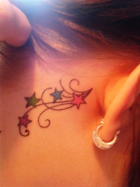 Star Tattoos Behind Ear Meaning - Flawssy