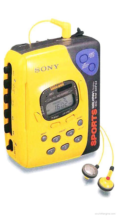 Sony WM-SXF44 Walkman Sports Radio Cassette Player Manual | HiFi Engine