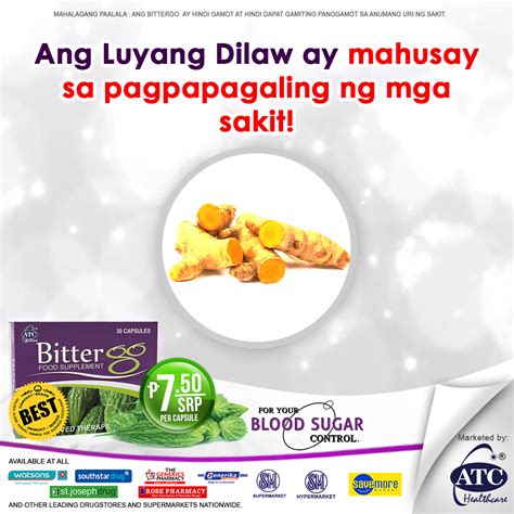 Bitter Go Has The Benefits of Luyang Dilaw - deVitto SixKidsClub