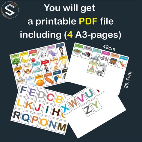 FRENCH Alphabet Flashcards with images - 26 Cards | Made By Teachers