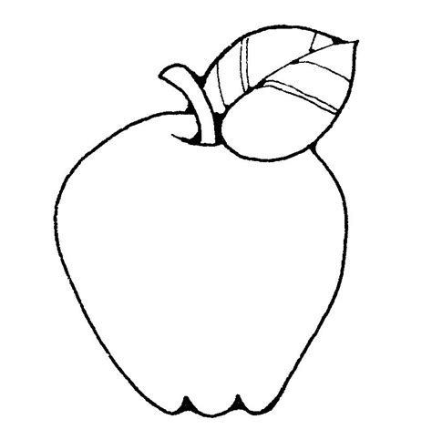 School Apple Clip Art Black And White | Clipart Panda - Free ...