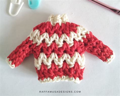 Crochet Pattern Ugly Christmas Sweater Crochet Ornament - Etsy