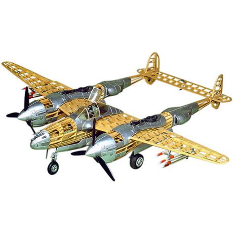 Guillow's Lockheed P-38 Lightning Model Kit - Walmart.com - Walmart.com