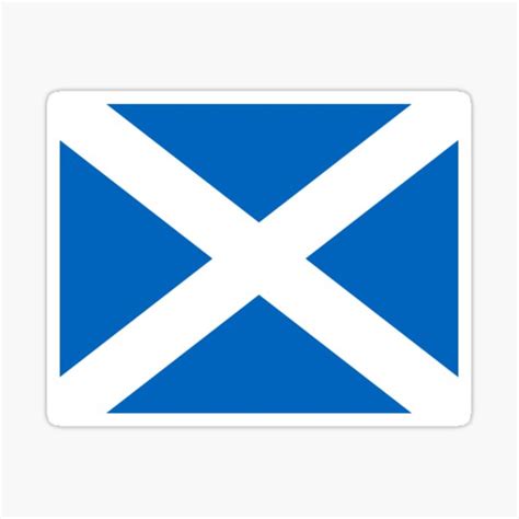 "flag of scotland scottish national country flag" Sticker for Sale by ...