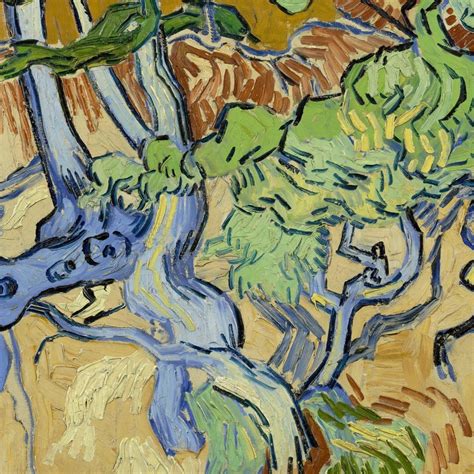 Van Gogh Tree Roots 1890 Fine Reproduction Fine Art Print - Etsy