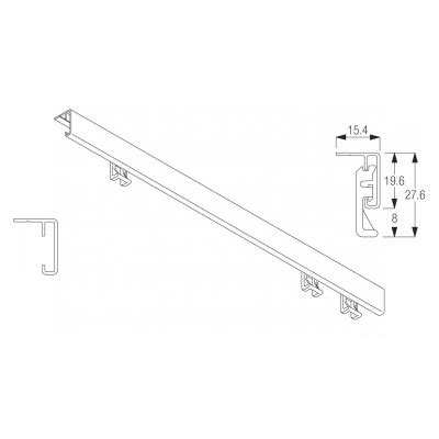 Hand-Operated Curtrain Track Parts | Silent Gliss Systems