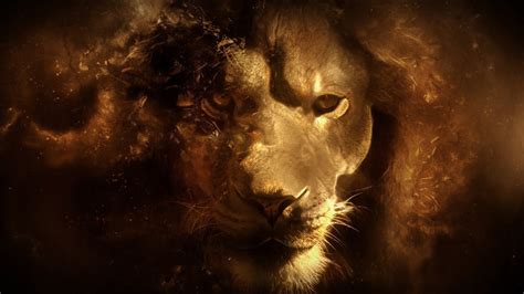 lion, Fantasy Art Wallpapers HD / Desktop and Mobile Backgrounds