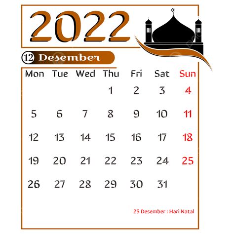 December Calendar Vector Hd PNG Images, Religious Wall Calendar ...