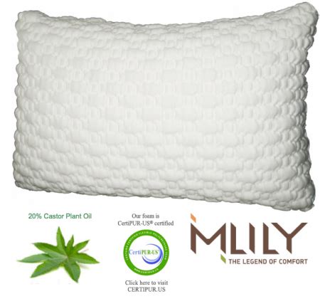 MLiLY Comfort Memory Foam Pillow - Craig's Beds, NYC