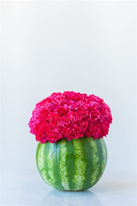 DIY Watermelon Flower Centerpiece - The Sweetest Occasion