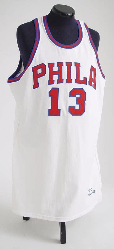 Wilt Chamberlain's Philadelphia 76ers Retirement Jersey