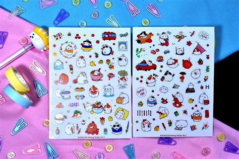 Molang Stickers, Hobbies & Toys, Stationery & Craft, Stationery ...