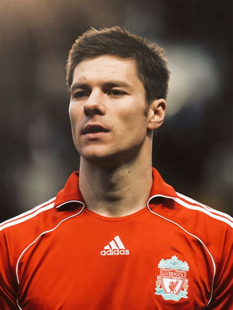 Midfielder Xabi Alonso Liverpool 2007/08 Champions League Xabi Alonso ...