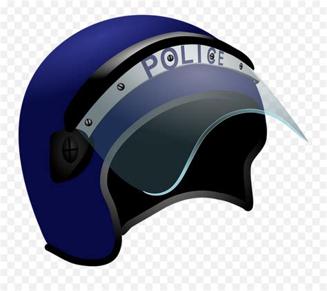 Police Helmet Riot - Transparent Police Helmet Png Emoji,Police Siren Emoji - free transparent ...